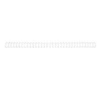 Gbc Wirebind - 6 Mm - 34 Anneaux - A4 (210 X 297 Mm) - 55 Feuilles - Blanc - 100 Unités Spirale De Reliure - Pour Wirebind W20, W25e; Rexel Wb606