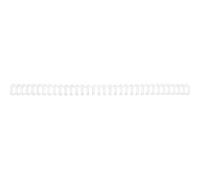 Gbc Wirebind - 6 Mm - 34 Anneaux - A4 (210 X 297 Mm) - 55 Feuilles - Blanc - 100 Unités Spirale De Reliure - Pour Wirebind W20, W25e; Rexel Wb606