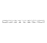 Gbc Wirebind - 7.9 Mm - 34 Anneaux - A4 (210 X 297 Mm) - 70 Feuilles - Argenté(E) - 100 Unités Spirale De Reliure - Pour Rexel Wb606