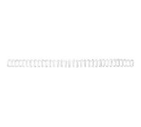 Gbc Wirebind - 7.9 Mm - 34 Anneaux - A4 (210 X 297 Mm) - 70 Feuilles - Blanc - 100 Unités Spirale De Reliure - Pour Rexel Wb606