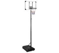 GBCDSWBR Support de basket-ball, support de panier réglable en hauteur | Résistant aux intempéries, roulettes intégrées, socle rechargeable, intérieur et extérieur