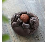 GBCJ Accessoires pour Service à thé Zisha thé Animal de Compagnie Changement de Couleur thé Art thé Ensemble Ornements thé Ornements pour Animaux de Compagnie-Zisha thé Pet-Time to Run Services à thé