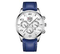 Gbd200sm-1a5 Montre à quartz analogique décontractée en cuir pour homme, G, taille unique