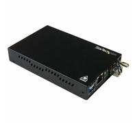 Startech Convertisseur de média fibre optique GbE - Monomode LC - Convertisseur Ethernet cuivre vers fibre - 10 km (ET91000SM10) - Convertisseur de média à fibre optique - 1GbE - 100Base-LX, 1000Base-