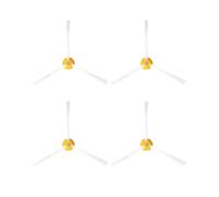 GBEDFO 4 Pack Brosses Latérales Rechange pour Aspirateur Robot 3 Bras | Pour Roomba 500 600 700 Séries Kit de Pièces Détachées et Accessoires pour Nettoyage en Profondeur Brosse