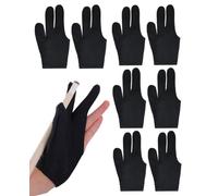 GBEDFO 8 PCS Gants de billard, gants de queue de billard, gants de billard, unisexe, extensibles, pour billard, Pas besoin de faire la distinction entre les mains gauche et droite