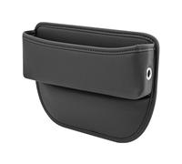 GBEDIKMS 2 Pcs Voiture Interieur Organisateur pour Aston Martin DBX 2020-2023, Boîte de Rangement en Cuir Organiseur Multifonctionnel de Petite Taille,Bla-CK