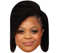 Gbemisola Ikumelo (Make Up) Big Head. Masque plus grand que nature.