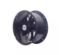 GBEVAUEIO Silencieux Ventilateur d'extraction puissant for conduit de cuisine, circulaire, 8 pouces, haut volume d'air, ABS, ventilateur de ventilation intérieur pour WC
