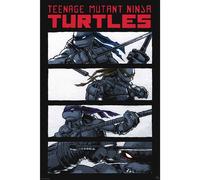 Gbeye - Tortues Ninja Poster Comics Noir & Blanc (91.5x61)