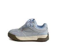 GBGRHM Jolies baskets épaisses pour femmes et filles, chaussures de marche confortables et décontractées avec soutien de la voûte plantaire, légères pour les voyages et les cadeaux, bleu, 39 EU