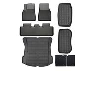 GBGWRMRYX Avant Arrière Tapis Tapis Sol XPE pour Tesla pour Modèle 3 2021 - 2024 Coffre Tous Temps Gauche Droite Doublure Chargement Caoutchouc Imperméable Antidérapante(8pcs 3 H)