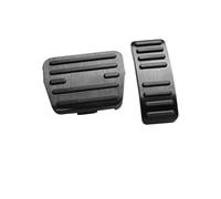 GBGWRMRYX Pédale Frein d'embrayage pour Chery pour Omoda pour C5 pour Omoda 5 2022 2023 2024 Voiture Carburant Accélérateur Pédale Frein Couvre-pédale Pad Pédales(AT Black)