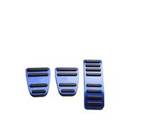 GBGWRMRYX Pédale Frein d'embrayage pour Chery pour Tiggo 7 pour Pro pour Plus 2016-2025 Pédale D'accélérateur Pédales Frein Plaquettes Protection Non Pédales(MT 3PCS Blue)
