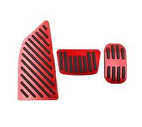 GBGWRMRYX Pédale Frein d'embrayage pour Corolla E210 E 210 2019 2020 2021 2022 2023 Voiture Accélérateur Frein Repose-Pieds Pédale Couvre-pédales Pédales(AT 3pcs Red)