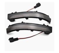 GBGWRMRYX pour pour Jetta pour Voyage pour Saveiro pour G6 pour G7 Clignotant Dynamique À LED Indicateur De Séquence De Rétroviseur Latéral Latéral Clignotant Séquentiel(Dynamic Smoked)
