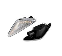 GBGWRMRYX pour Série 3 E46 316Ci 318Ci 320Cd 320Ci 323Ci 2 Pièces LED Rétroviseurs Latéraux Clignotants Dynamiques Clignotants Séquentiels Latéral Clignotant Séquentiel(No Dynamic Smoked)