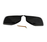 GBGWRMRYX Protection Coque pour E60 E61 E63 E64 2004-2008 Brillant Noir Voiture Vue Arrière Porte Aile Miroir Côté Miroir Couvercle Casquettes Accessoires Rétroviseur Latéral