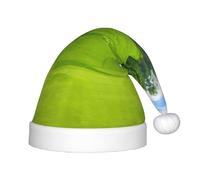 gbhJGK Chapeau de Noël festif pour enfants - Chapeau de Père Noël doux avec imprimé parcours de golf de Vancouver, couvre-chef unisexe pour Noël, Nouvel An