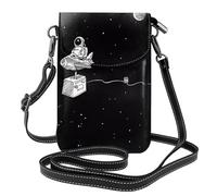 gbhJGK Dawn Ocean Waves Petit sac à main pour téléphone portable - Sac à bandoulière en cuir pour un usage quotidien, les voyages et le shopping, Astronaute Galaxy., Taille unique
