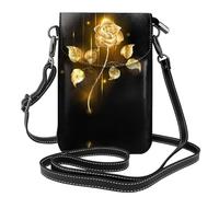 gbhJGK Petit sac à main pour téléphone portable imprimé carte du monde antique - Sac à bandoulière en cuir pour un usage quotidien, les voyages et le shopping, Or rose., Taille unique