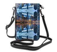 gbhJGK Petit sac à main pour téléphone portable imprimé cheval - Sac à bandoulière - Design en cuir pour un usage quotidien, les voyages et le shopping, Chicago Illinois USA, Taille unique