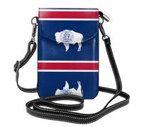 gbhJGK Petit sac à main pour téléphone portable imprimé guitare, basse, instruments de musique, sac à bandoulière, design en cuir pour un usage quotidien, voyage et shopping, Drapeau de l'État du