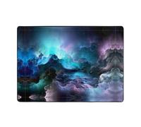 gbhJGK Tapis imprimé univers graphique 3D, 203,2 x 147,3 cm - Tapis pour salon, bureau, chambre à coucher, balcon - Décoration d'intérieur durable