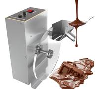 GBHJJ Machine à TempéRer Le Chocolat, MéLangeur éLectrique Professionnel, Vitesse RéGlable de 35 à 55 TR/Min, Chauffe-Plats en Acier Inoxydable, pour la Cuisine et Bricolage