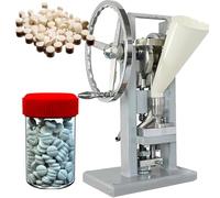 GBHJJ Presse à CompriméS Manuelle, Presse à CompriméS Industrielle de Laboratoire, 12 Mm, 0 à 2 000 PièCes/Heure, pour CompriméS de Sucre, éPaisseur 0 à 6 Mm