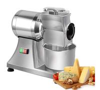 GBHJJ RâPe à Fromage éLectrique Professionnelle 550 W, RâPe à Fromage éLectrique, Broyeur de Son Pain 0,75 CV, Broyeur à Beurre Rotatif éLectrique 88 LB/Heure avec RéCipient pour Fromage et Piment