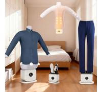 GBHJJ Repasseuse à Vapeur éLectrique de1400 W, RéGlage de DuréE TempéRature, RéServoir D'AromathéRapie IntéGré, SéChage Rapide en 8 Minutes, pour Chemises, Pantalons et Chaussures