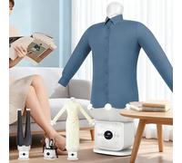 GBHJJ Repasseuse à Vapeur éLectrique, Fer à Vapeur Portable, 1400 W, SéChage Rapide en 8 Minutes, RéServoir D'AromathéRapie IntéGré, pour Chemises, Chaussures, Pantalons et Jupes