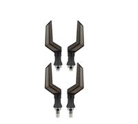 GBHLBYQTO Indicateur Clignotant Clignotant De Moto Universel DRL Ambre, Indicateur Dynamique Coulant, Feu Arrière LED 12V