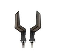 GBHLBYQTO Indicateur Clignotant Clignotant De Moto Universel DRL Ambre, Indicateur Dynamique Coulant, Feu Arrière LED 12V