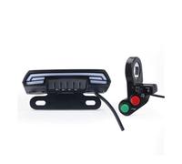 GBHLBYQTO Indicateur Clignotant Feux De Plaque D'immatriculation Pour Moto Et Scooter, Arrière, Arrêt Frein, Double Flash, Clignotants D'avertissement Dynamiques