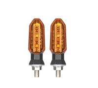 GBHLBYQTO Indicateur Clignotant NLpearl 8mm Moto LED Clignotants Ambre Eau Qui Coule Signal Indicateur Lampe Clignotant Pour
