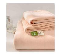 GBHMJU Drap Plat Flanelle pour 1 2 Personnes Drap du Dessus 160x230cm 200x230cm 240x250cm 240x270cm Drap Plat en Polyester Doux pour lit 90cm à 200cm(Jade,240x270cm)