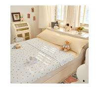 GBHMJU Sac de Couchage en Coton, Doublure de Fleur, Drap de Voyage léger for hôtels, Sac de Couchage Simple/Double for Adulte, for Voyage, Camping, hôtel(Orange A,120x230cm-47x90)