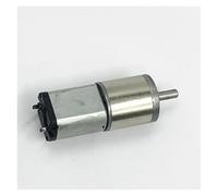 GBIDKKYZIE 16MM Full Metal Gearbox Electronic Starter DC 3V-6V 5V 16RPM Slow Speed High Torque 030 Gear Electronic Starter DIY Robot Car