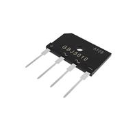 GBJ5010 Diode de redressement à pont plat à trou traversant de 190 mil, paquet GBJ-4 50A 1000V ASEMI(5PCS)