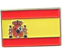 GBJUK Pin's en émail avec drapeau de l'Espagne espagnole, Métal