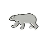 GBJUK Pin's en émail ours polaire, Métal