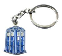 GBJUK Porte-clés Doctor Who Tardis Police Box en émail, bleu, taille unique