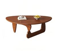 GBKBVTATDK Table Basse Style Mid-Century Modern, Table Salon en Bois pour Salon, Table Centrale Idéale pour Chambre, ou Espace de Réception(Walnut,83x57x42cm)