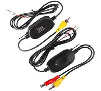 GBKDQQ Émetteur et récepteur vidéo sans fil 2,4 G pour voiture, moniteur de caméra de recul, adaptateur sans fil 2,4 GHz, émetteur et récepteur RCA sans fil pour voiture, moniteur de stationnement