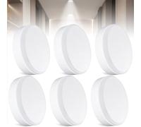 GBKDQQ Gx53 lumière LED blanche chaude 3000k 6 pcs, Ampoule LED gx53 blanc chaud 7W 700lm, Spot encastré LED gx53 remplace les lampes halogènes, ampoules de lampe de cabinet