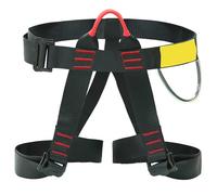 GBKDQQ Harnais d'escalade : harnais d'escalade fixant anti-chute ceinture de sécurité pour sauvetage du feu, alpinisme, demi-ceinture d'escalade du corps Équipement d'escalade pour femmes hommes