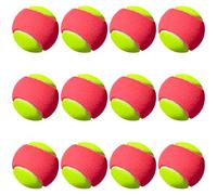 GBKDQQ Lot de 12 balles de tennis, balles de tennis, balles d'entraînement pour débutants, balles d'entraînement pour enfants et débutants - Orange - Pour enfants et débutants