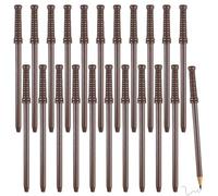 GBKDQQ Lot de 20 crayons HB de 23 cm - Multifonctionnels - Baguette magique - En bois - Pour fête d'anniversaire magique, récompense scolaire, décoration d'Halloween